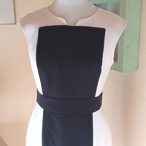 Calvin Klein Colorblock Dress - Picture 2 of 10